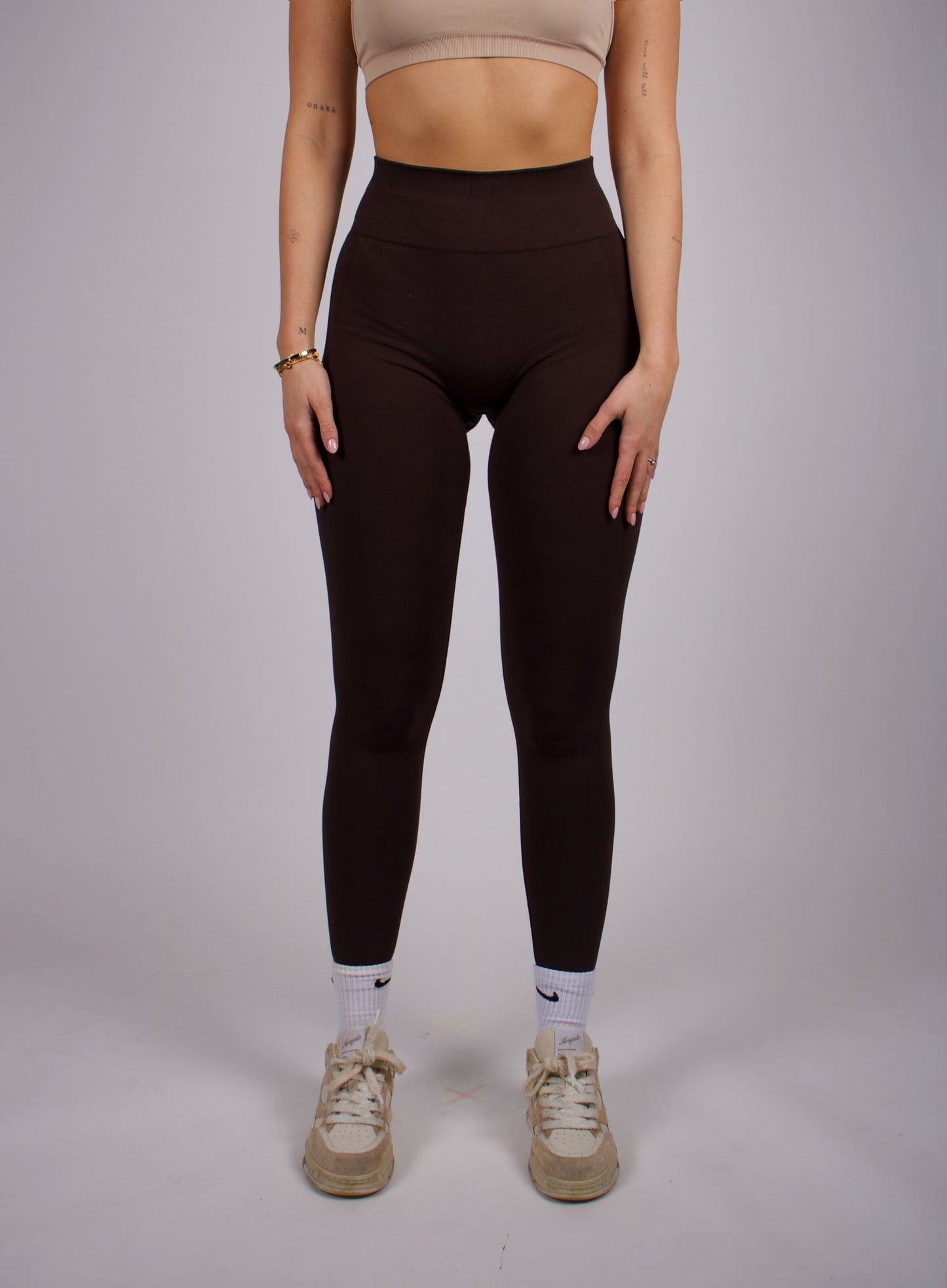 Confidence Legging Dark Brown